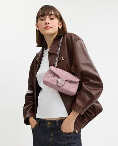  COACH - Túi đeo vai nữ phom chữ nhật Tabby 20 