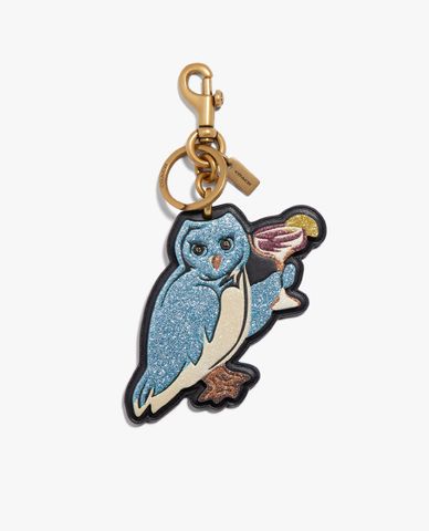  COACH - Thẻ treo hình chim cú Party Owl 