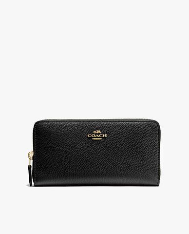  COACH - Ví cầm tay nữ chữ nhật Accordion Zip 