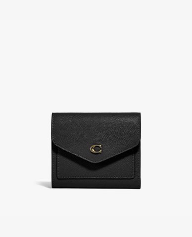  COACH - Ví nữ dáng ngắn dạng gập phom vuông Wyn Small 
