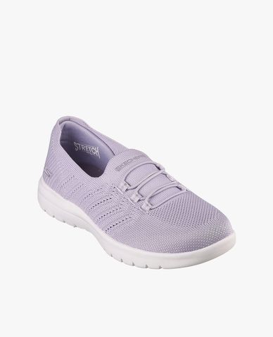  SKECHERS - Giày slip on nữ mũi tròn On The GO Flex 