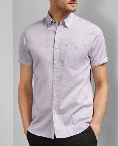  TED BAKER - Áo sơ mi nam tay ngắn Donald 