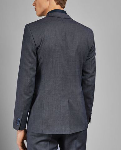  TED BAKER - Áo vest nam phối túi Debonair Birdseye Wool 