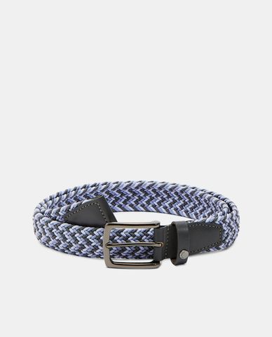  TED BAKER - Thắt lưng nam vải dệt Lilac Coloured Elasticate 