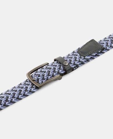  TED BAKER - Thắt lưng nam vải dệt Lilac Coloured Elasticate 