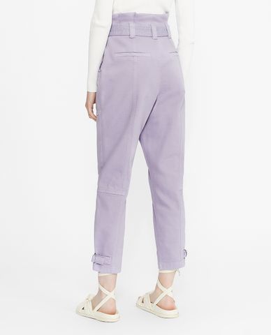  TED BAKER - Quần nữ lưng cao ống đứng phối thắt lưng Flintt 