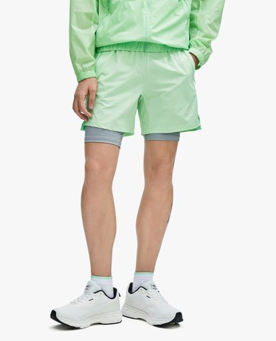  PRO SPECS - Quần short chạy bộ nam lưng thun 2 In 1 Running 