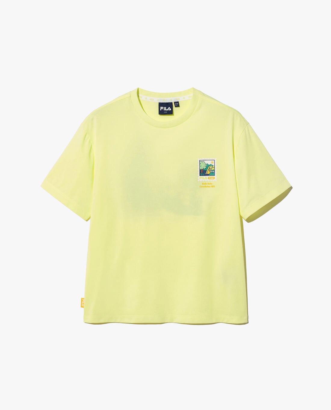 FILA - Áo thun trẻ em Travel Club Capming