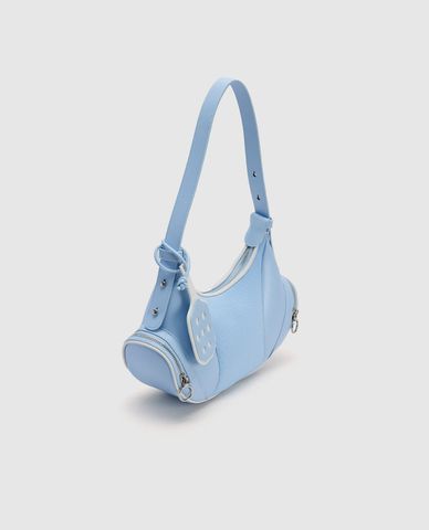  URBAN REVIVO - Túi đeo vai nữ phom bán nguyệt thời trang 