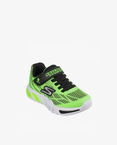  SKECHERS - Giày sneakers bé trai cổ thấp S Lights Flex Glow Elite 