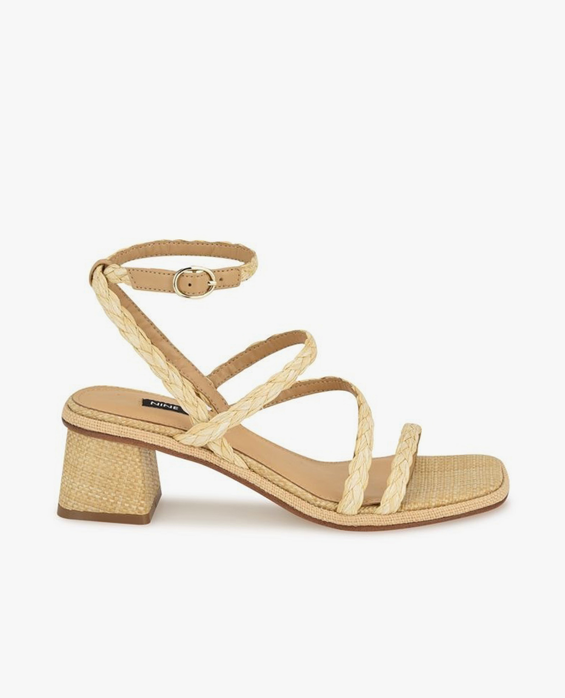 NINE WEST - Giày sandals cao gót nữ mũi vuông Emolly