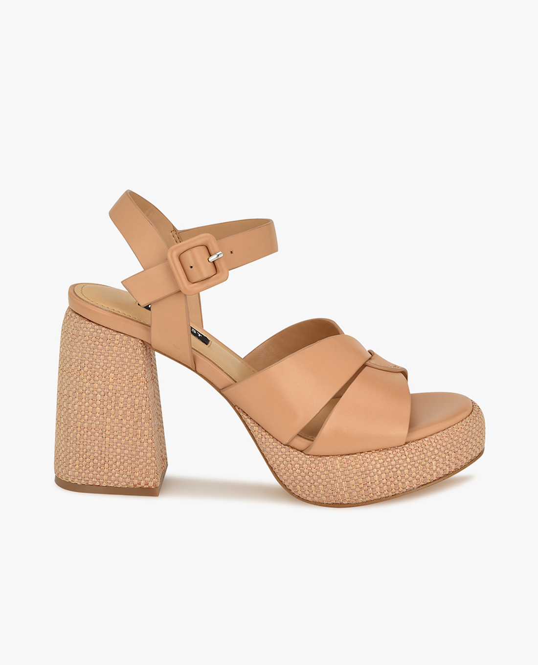NINE WEST - Giày sandals nữ đế cao quai chéo Jalissa