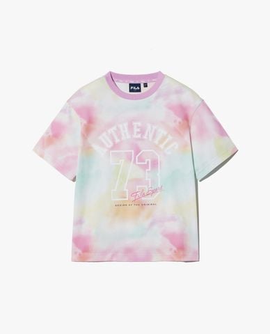  FILA - Áo thun trẻ em Tie Dye 
