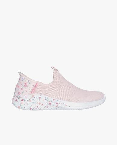  SKECHERS - Giày slip on nữ hoạ tiết hoa nhí Sport Ultra Flex 3.0 