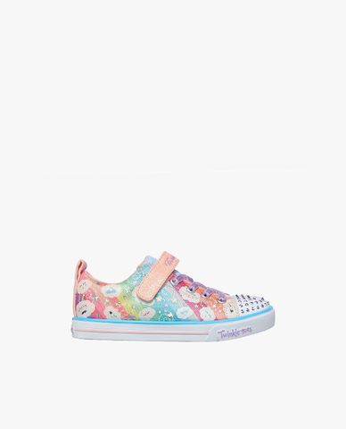  SKECHERS - Giày sneakers bé gái cổ thấp Sparkle Lite 