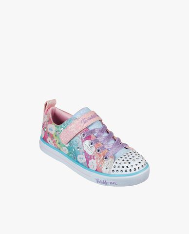  SKECHERS - Giày sneakers bé gái cổ thấp Sparkle Lite 
