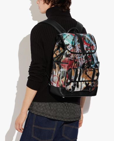  COACH - Balo nam Mint Serf Carriage 