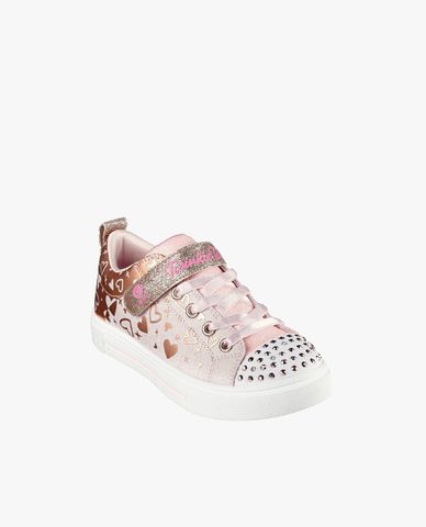  SKECHERS - Giày sneakers bé gái cổ thấp Twinkle Sparks 