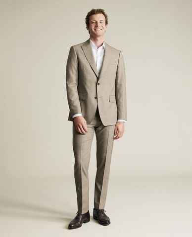  CHARLES TYRWHITT - Áo vest nam Ultimate Performance Sharkskin 