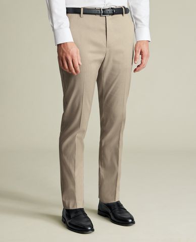  CHARLES TYRWHITT - Quần âu nam Smart Stretch Texture 