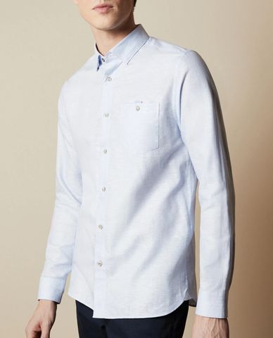  TED BAKER - Áo sơ mi nam tay dài Tiptoe 