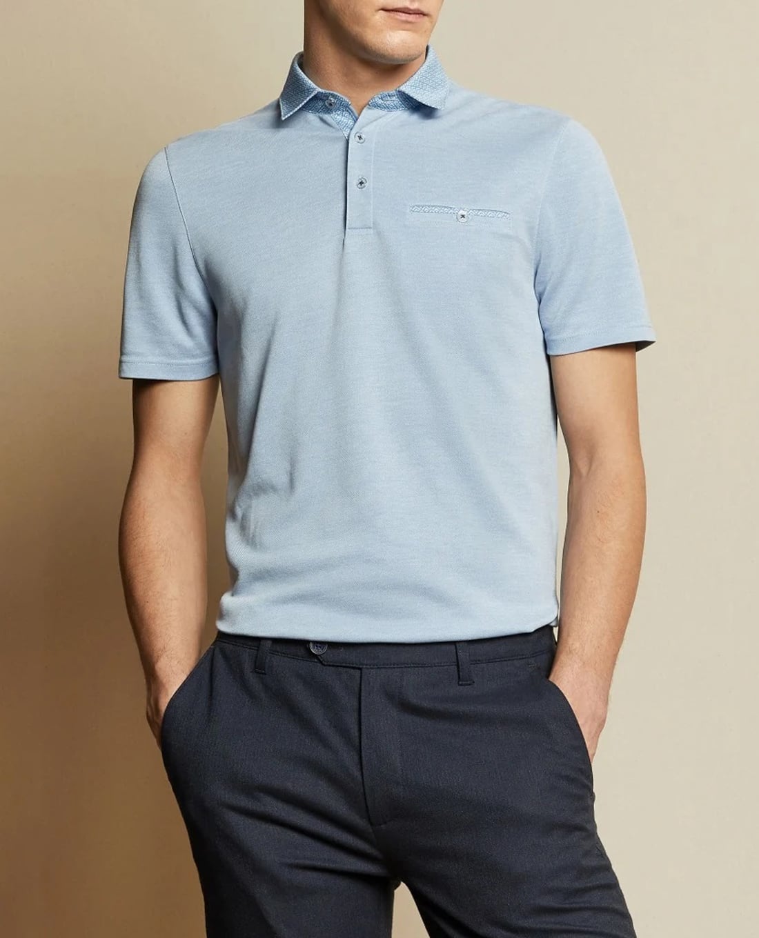 TED BAKER - Áo thun polo nam Jetoff