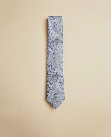  TED BAKER - Cà vạt nam tơ lụa Paistie 