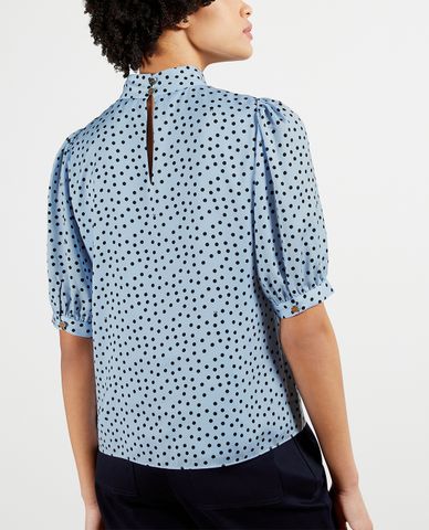  TED BAKER - Áo kiểu nữ cổ cao Priyal 