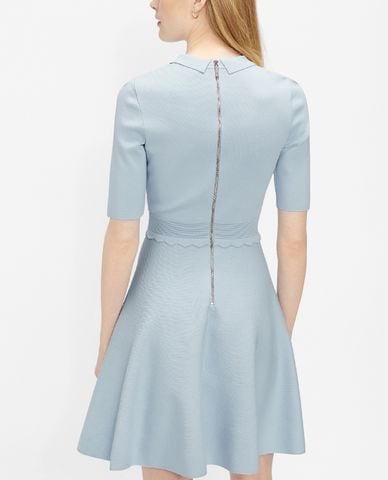  TED BAKER - Đầm mini phom xòe cổ bẻ Tilliii 