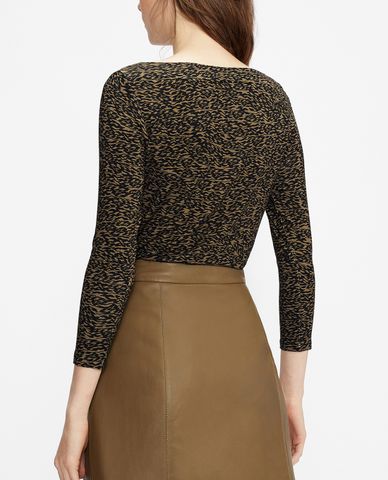  TED BAKER - Áo len nữ tay dài phom ôm Mairii 