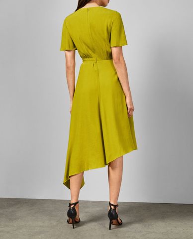  TED BAKER - Đầm midi bất đối xứng Marniee 