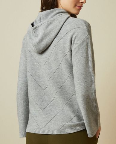  TED BAKER - Áo hoodie nữ Lucilli Stitch Detail 