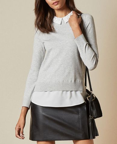  TED BAKER - Áo len nữ đính ngôi sao Zoilaa 