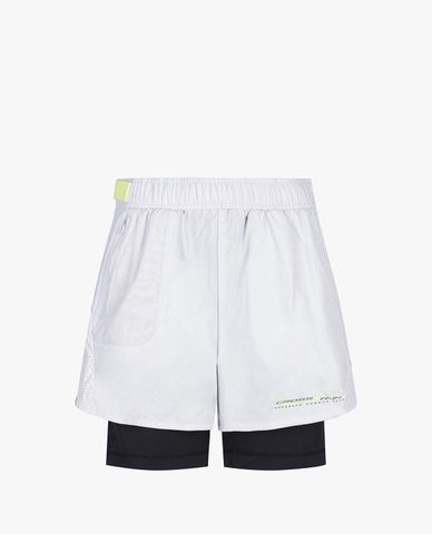  PRO SPECS - Quần short tập luyện nữ lưng thun dây rút Cross Run 