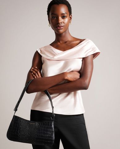  TED BAKER - Áo kiểu nữ cổ yếm thanh lịch Deanaah 