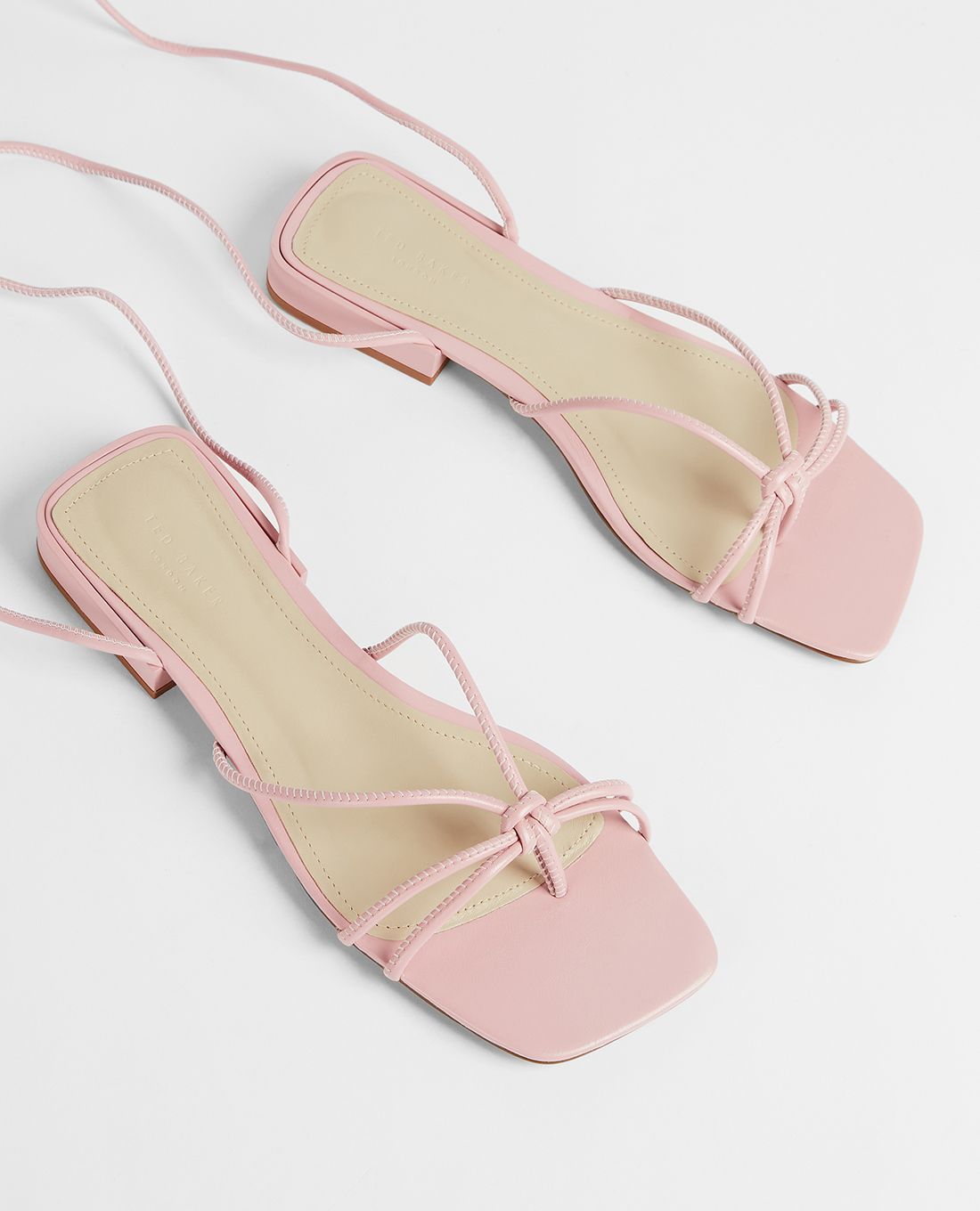 TED BAKER - Giày sandals nữ mũi vuông 