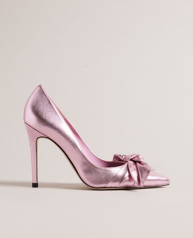  TED BAKER - Giày cao gót nữ bít mũi thắt nơ Ryal 