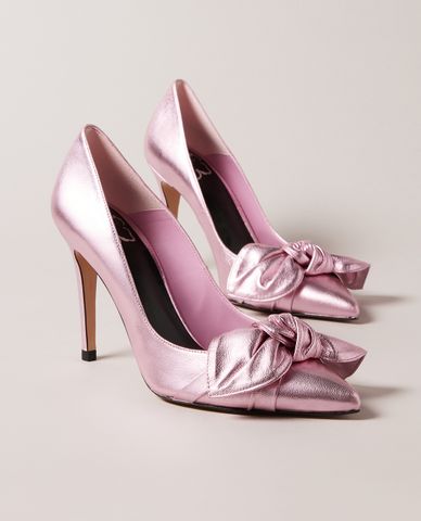  TED BAKER - Giày cao gót nữ bít mũi thắt nơ Ryal 