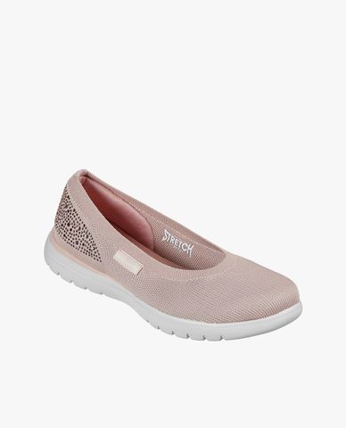  SKECHERS - Giày búp bê nữ mũi tròn On The Go Flex 