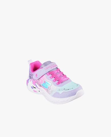  SKECHERS - Giày sneakers bé gái cổ thấp Unicorn Dreams Wishful Magic 