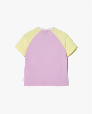  FILA - Áo thun trẻ em Travel Club Color Block 