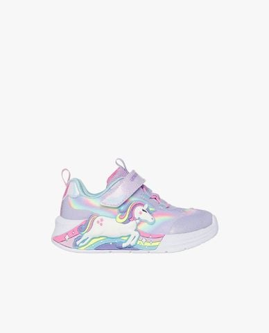  SKECHERS - Giày sneakers bé gái cổ thấp Unicorn Chaser 