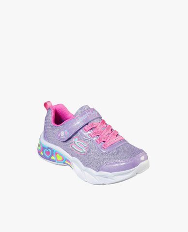  SKECHERS - Giày sneakers bé gái S Lights Sweetheart Lights Shimmer Spells 