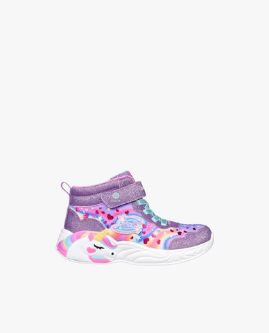  SKECHERS - Giày sneakers bé gái cổ cao Unicorn Dreams 