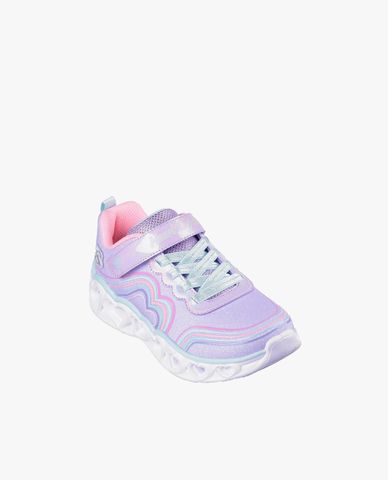 SKECHERS - Giày sneakers bé gái cổ thấp Heart Lights Retro Hearts 