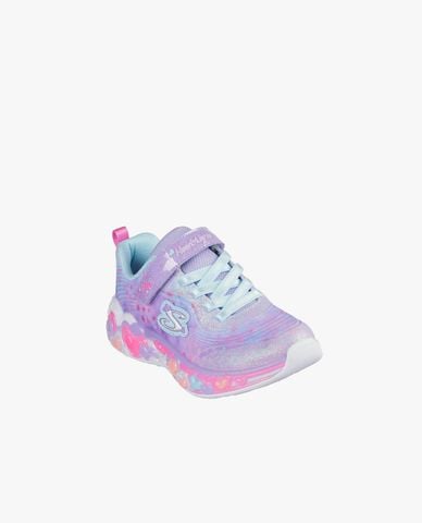  SKECHERS - Giày sneakers bé gái cổ thấp Eternal Heart Lights 