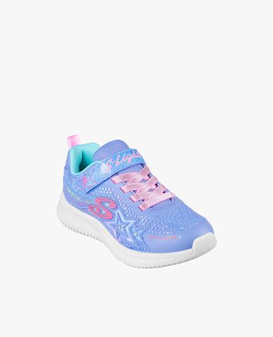  SKECHERS - Giày sneakers bé gái cổ thấp S Lights Jumpsters 