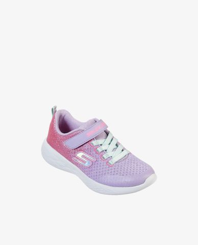  SKECHERS - Giày sneaker bé gái GoRun 600 Sprinkle Splash 