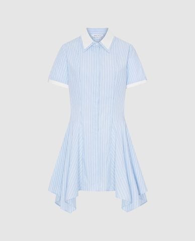  URBAN REVIVO - Đầm sơ mi mini thanh lịch 