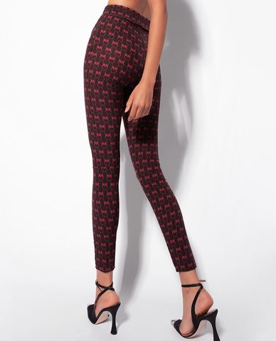  PINKO - Quần legging nữ họa tiết monogram Geloso 3 